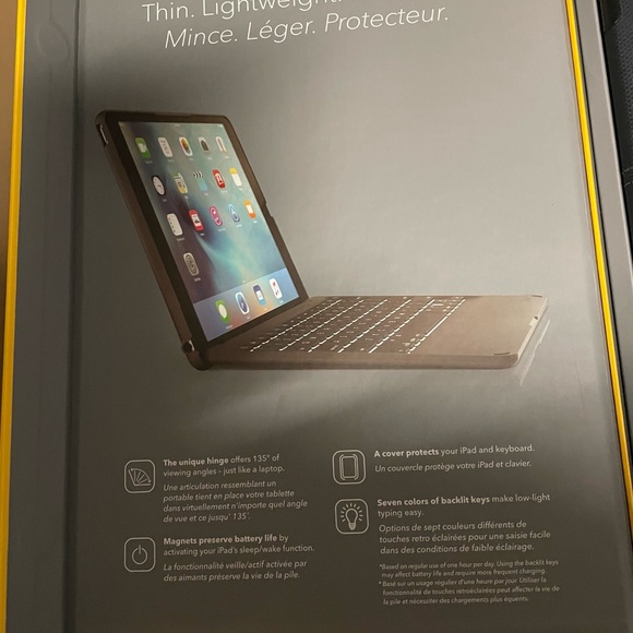 New Zagg Folio Wireless Keyboard & Case - Picture 2 of 9